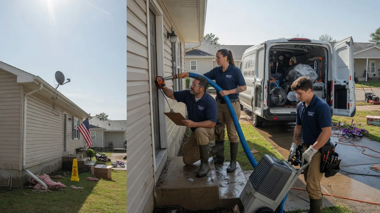 Ceiling Water Damage Restoration in Thorn Hill, TN near me